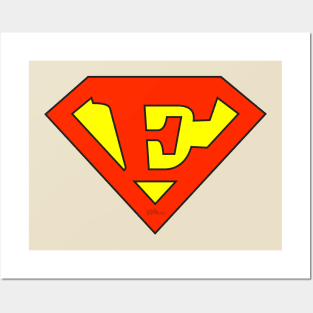 Super E Posters and Art